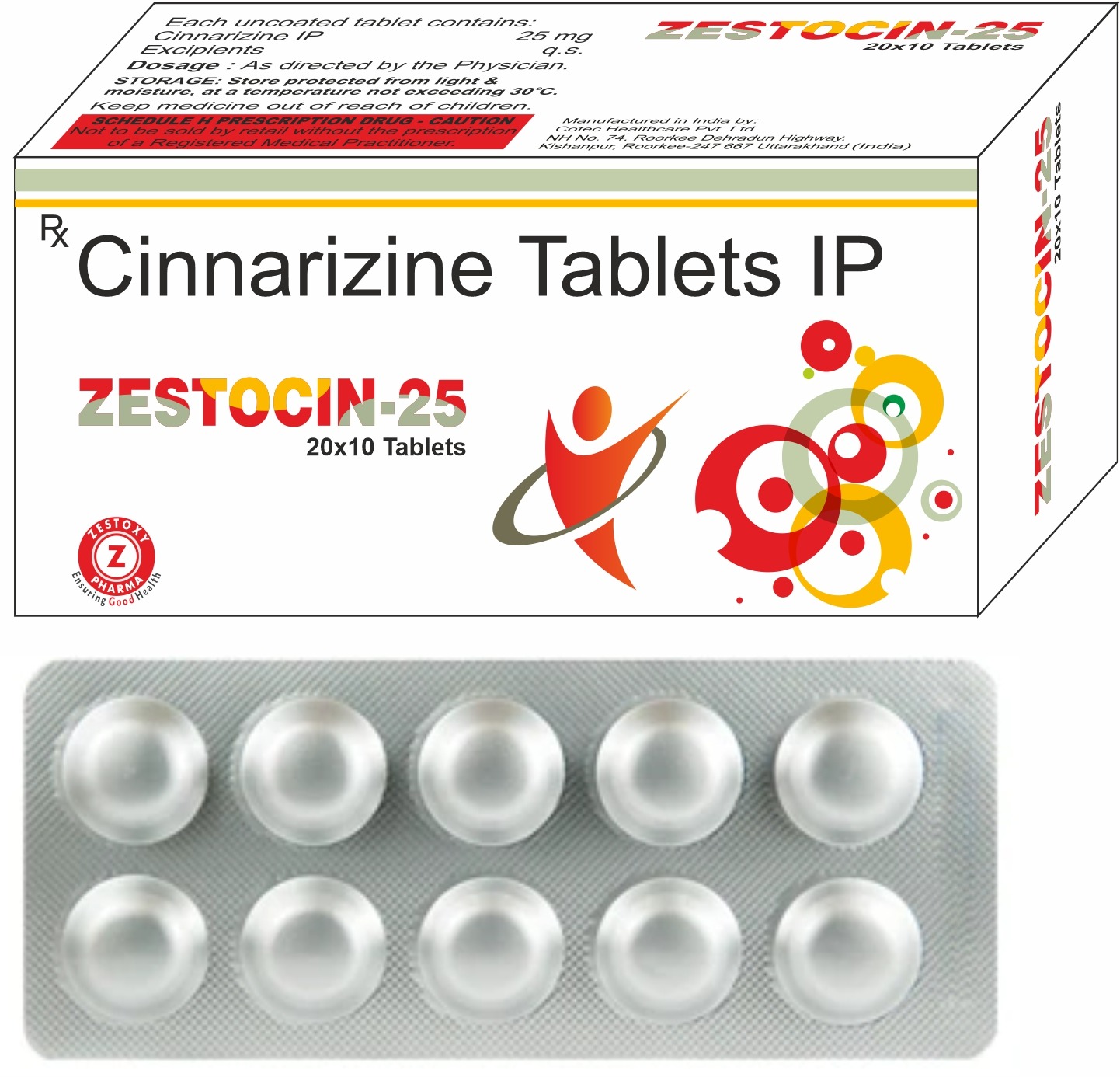 ZESTOCIN-25 TABLETS